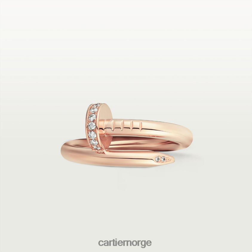 smykker Cartier juste un clou ring Rose gull F4466N39