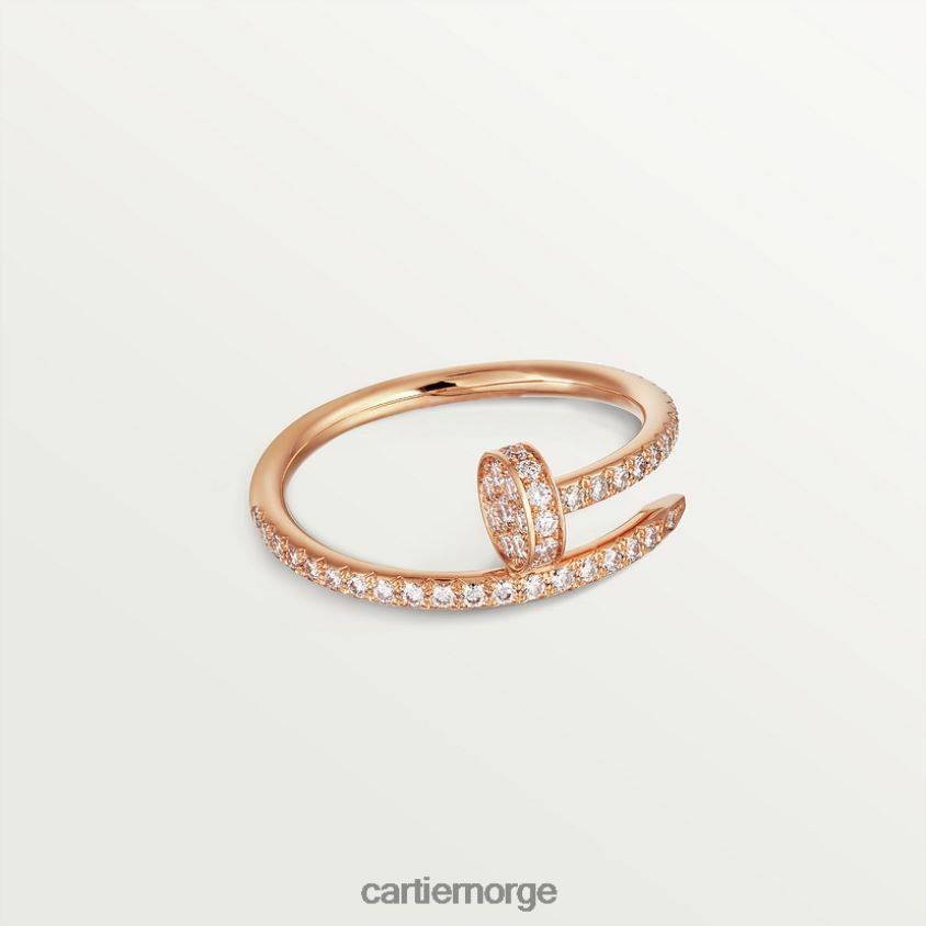 smykker Cartier juste un clou ring Rose gull F4466N40