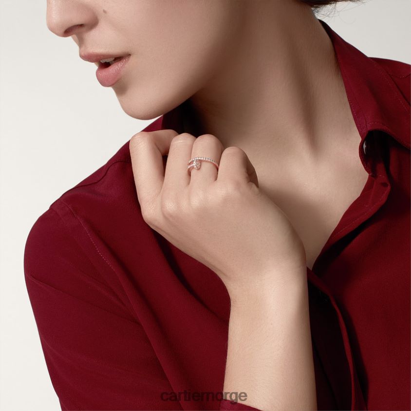 smykker Cartier juste un clou ring Rose gull F4466N40