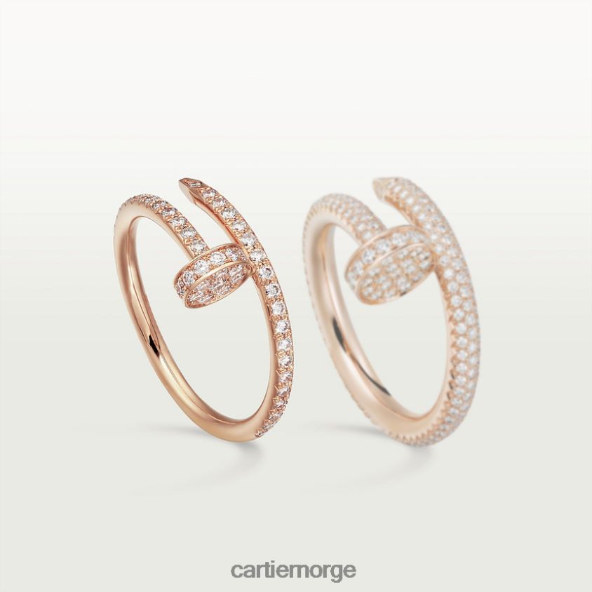 smykker Cartier juste un clou ring Rose gull F4466N40