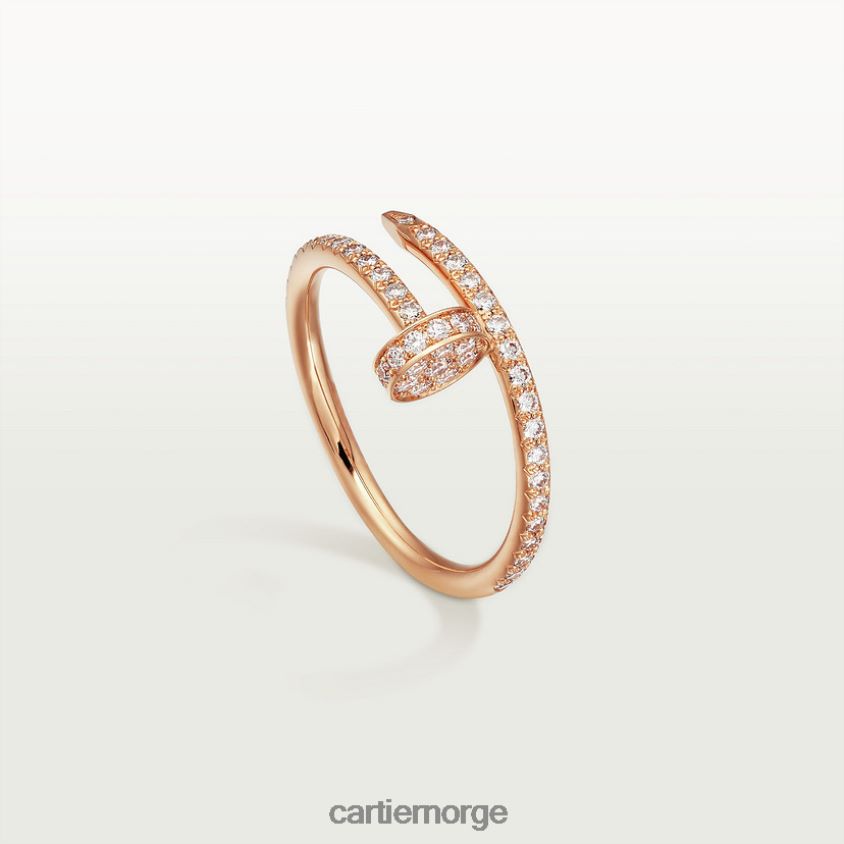 smykker Cartier juste un clou ring Rose gull F4466N40