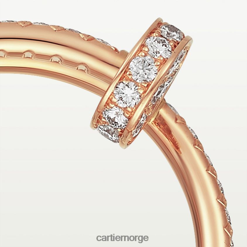 smykker Cartier juste un clou ring Rose gull F4466N40