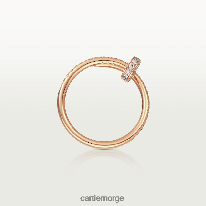 smykker Cartier juste un clou ring Rose gull F4466N40