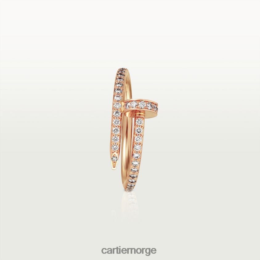 smykker Cartier juste un clou ring Rose gull F4466N40