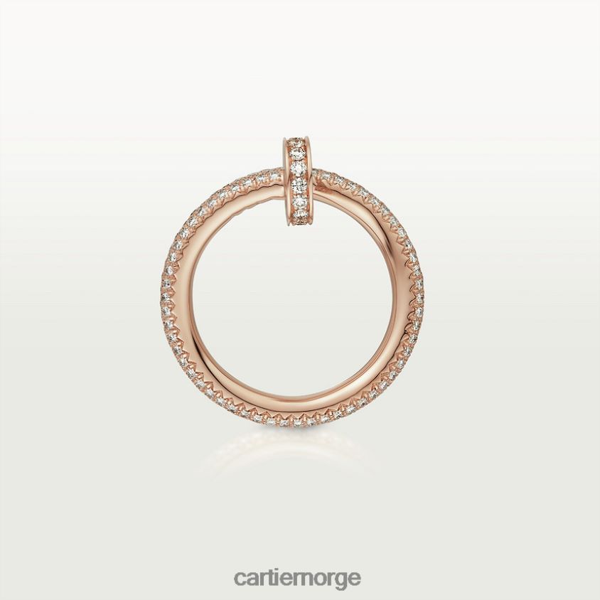smykker Cartier juste un clou ring Rose gull F4466N45