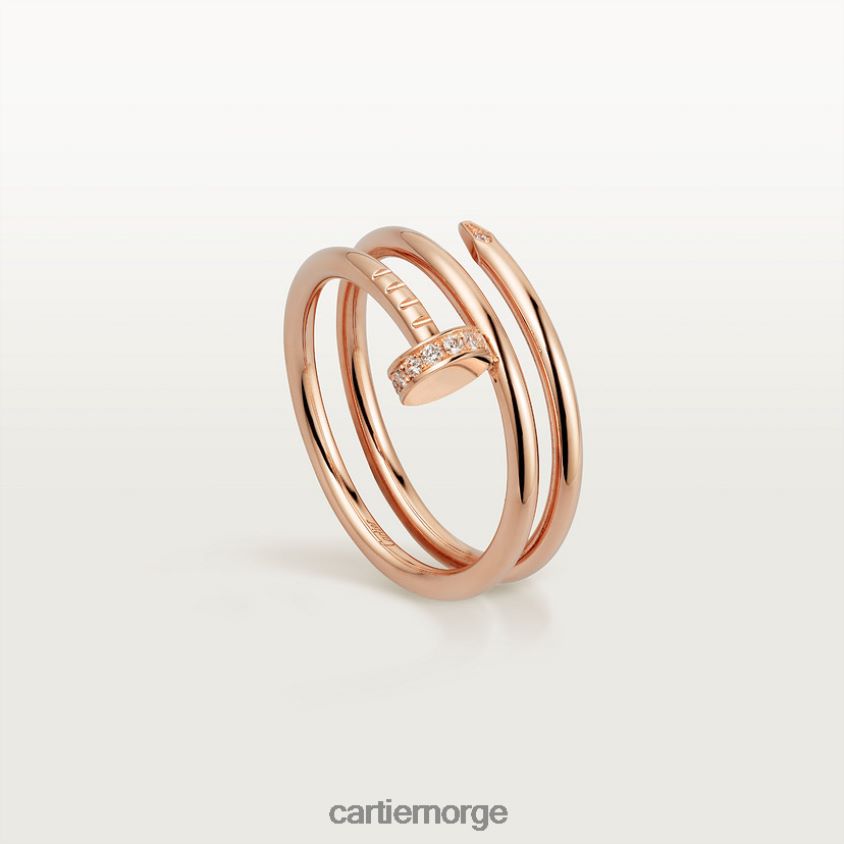 smykker Cartier juste un clou ring Rose gull F4466N47