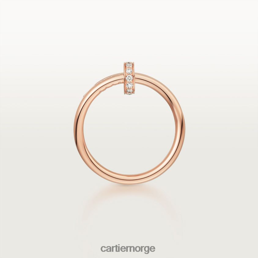 smykker Cartier juste un clou ring Rose gull F4466N47