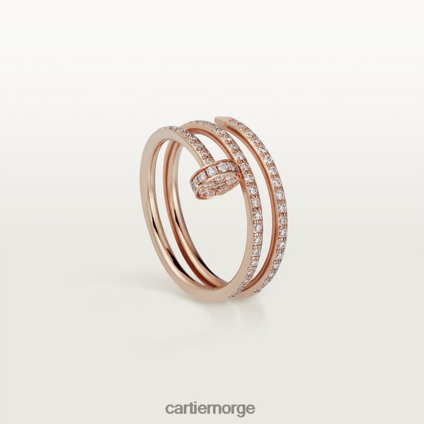 smykker Cartier juste un clou ring Rose gull F4466N50