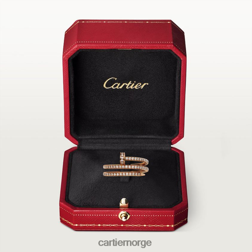 smykker Cartier juste un clou ring Rose gull F4466N50