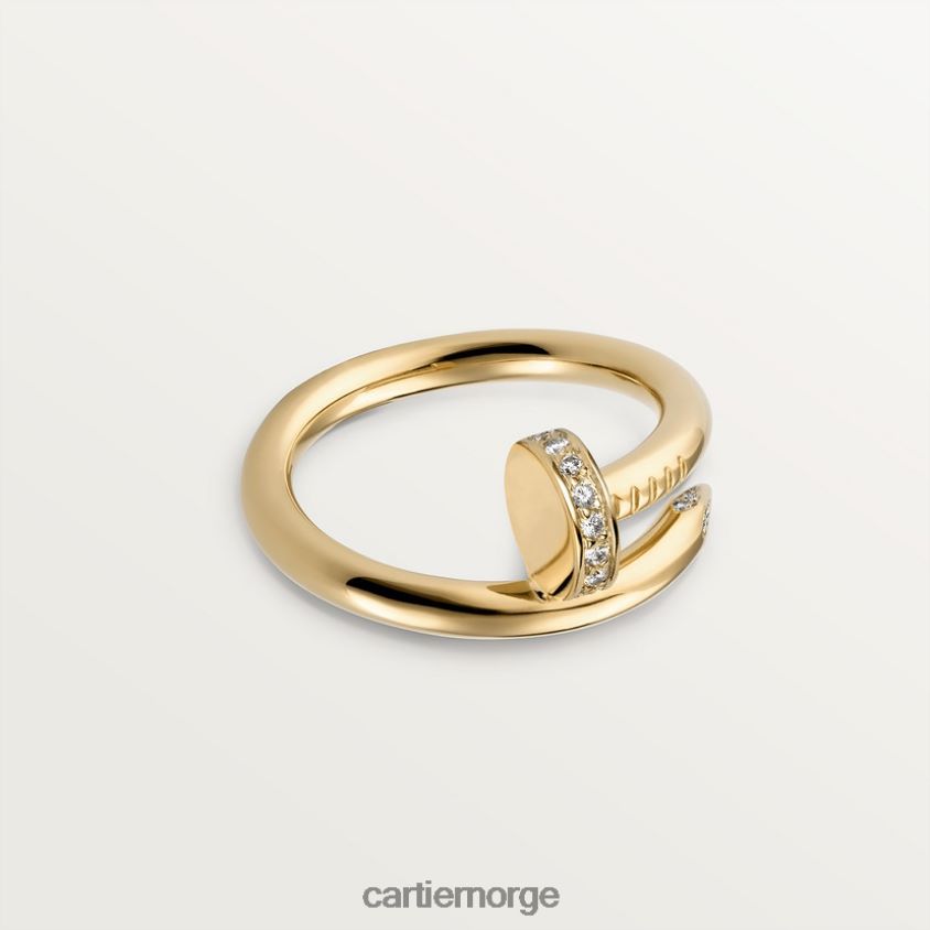 smykker Cartier juste un clou ring gult gull F4466N33