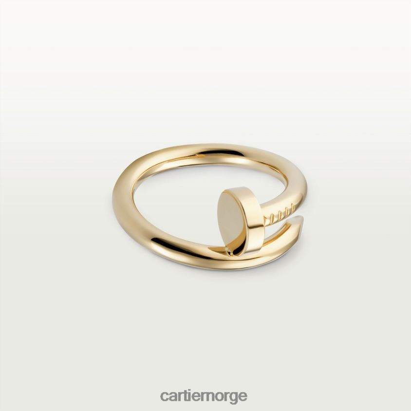 smykker Cartier juste un clou ring gult gull F4466N37