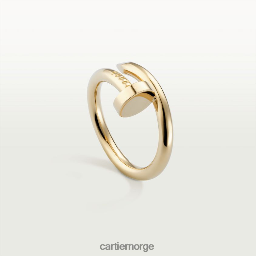 smykker Cartier juste un clou ring gult gull F4466N37