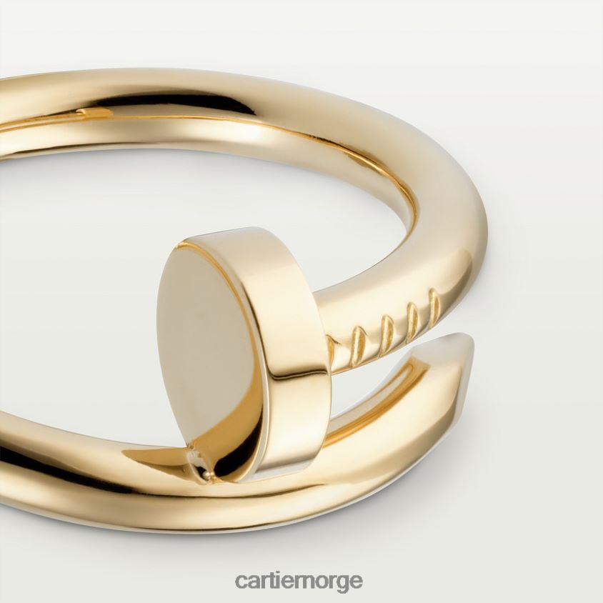 smykker Cartier juste un clou ring gult gull F4466N37