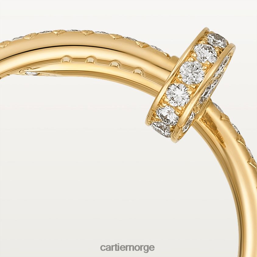 smykker Cartier juste un clou ring gult gull F4466N41