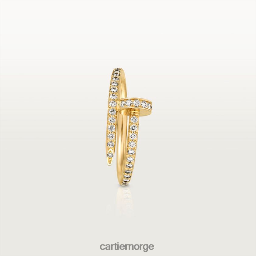 smykker Cartier juste un clou ring gult gull F4466N41