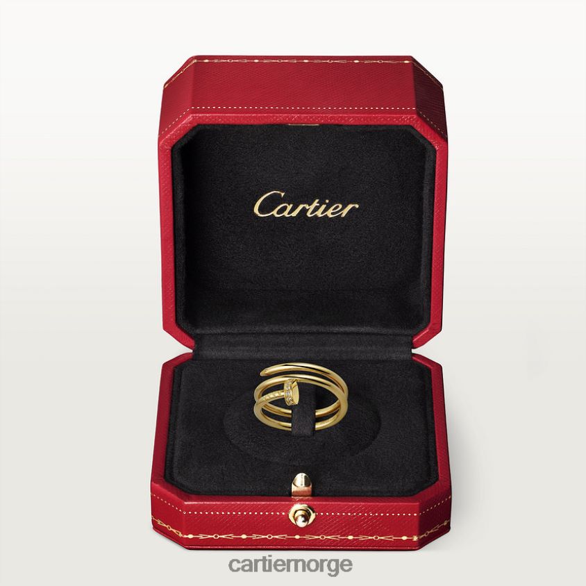 smykker Cartier juste un clou ring gult gull F4466N46