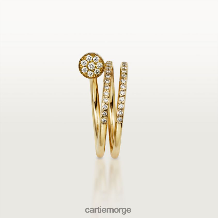 smykker Cartier juste un clou ring gult gull F4466N49