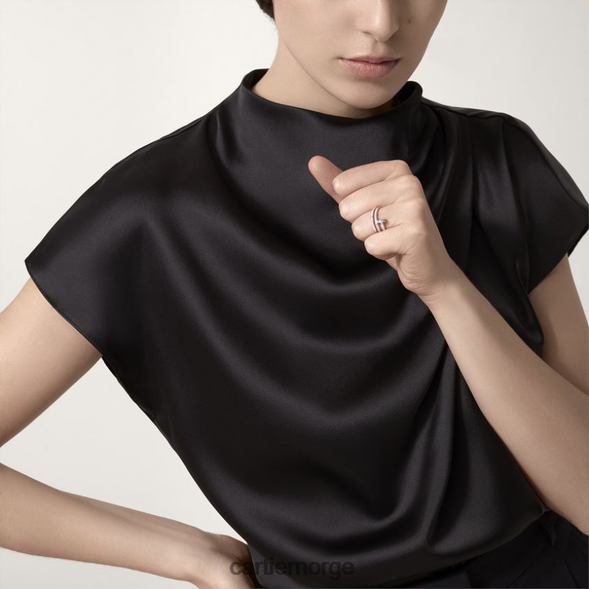 smykker Cartier juste un clou ring hvitt gull F4466N51