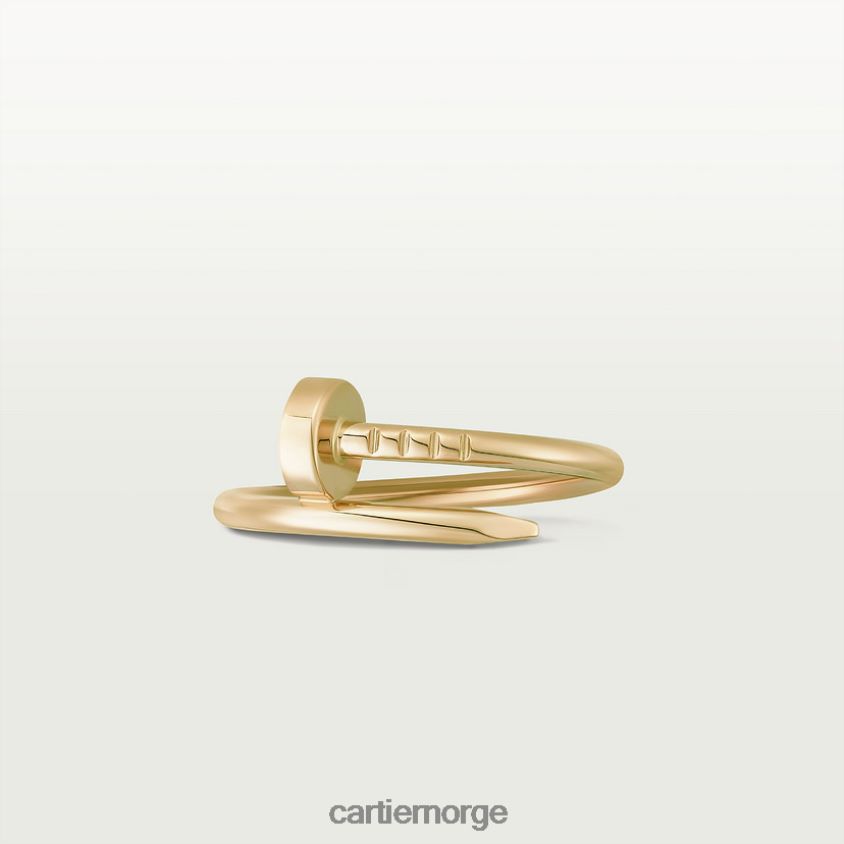 smykker Cartier juste un clou ring, liten modell gult gull F4466N32