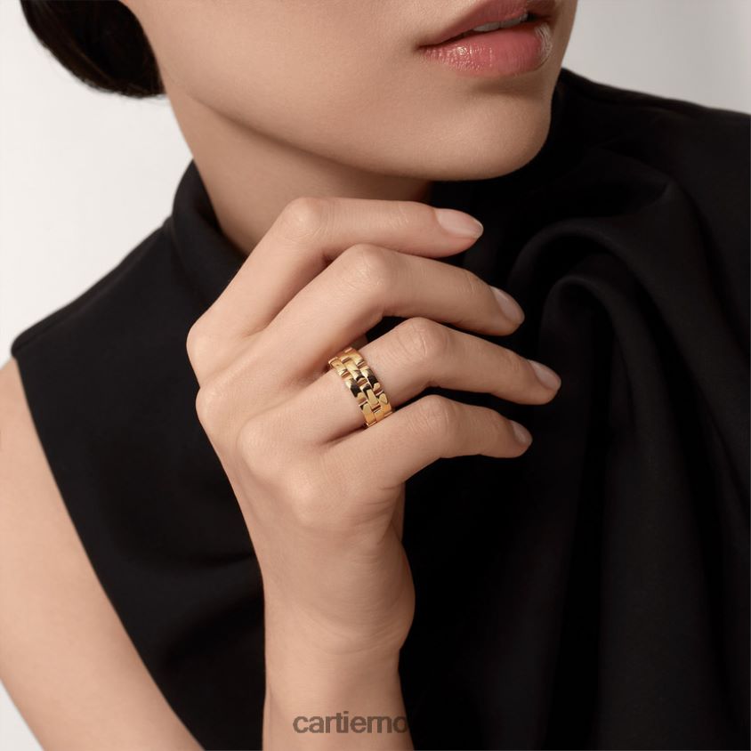 smykker Cartier maillon panter ring gult gull F4466N136