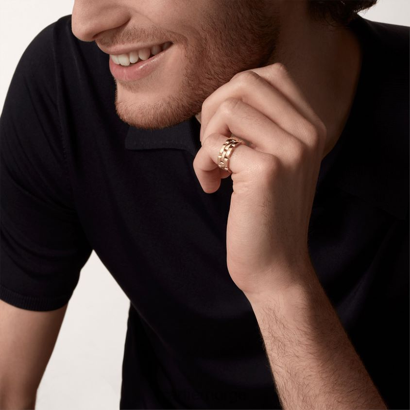 smykker Cartier maillon panter ring gult gull F4466N136