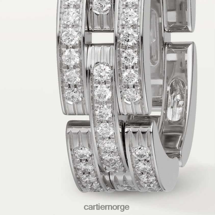 smykker Cartier maillon panter ring hvitt gull F4466N144
