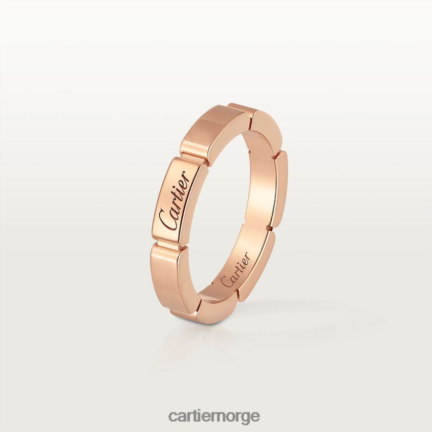 smykker Cartier maillon panthere bryllup band Rose gull F4466N150