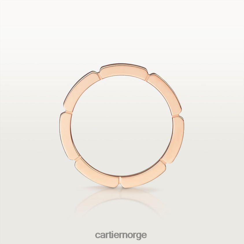 smykker Cartier maillon panthere bryllup band Rose gull F4466N150