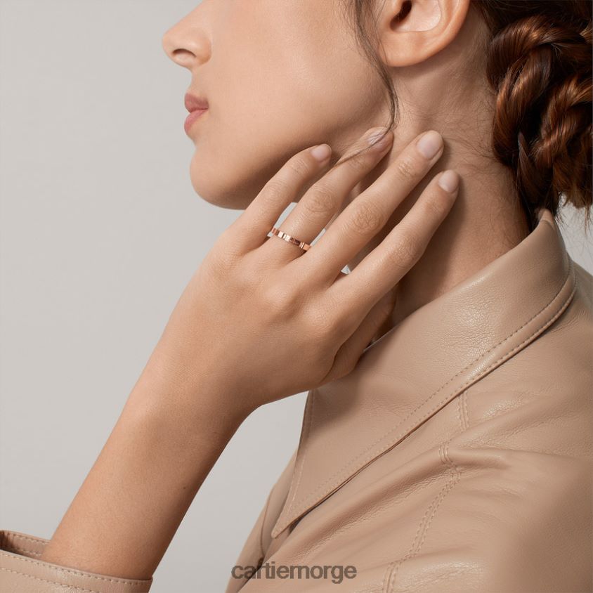 smykker Cartier maillon panthere bryllup band Rose gull F4466N150