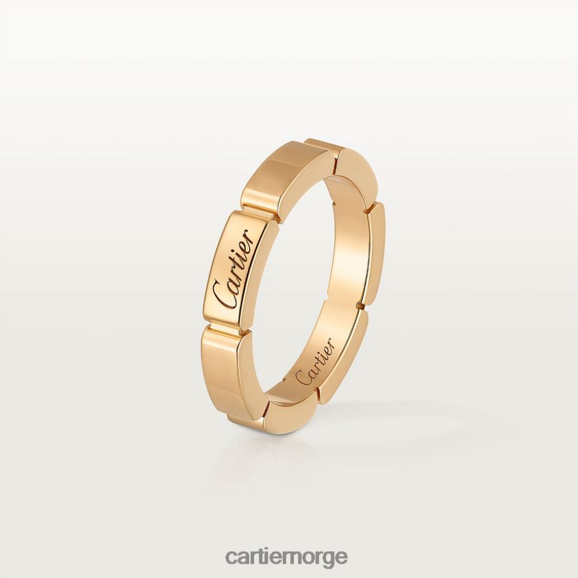 smykker Cartier maillon panthere bryllup band gult gull F4466N149