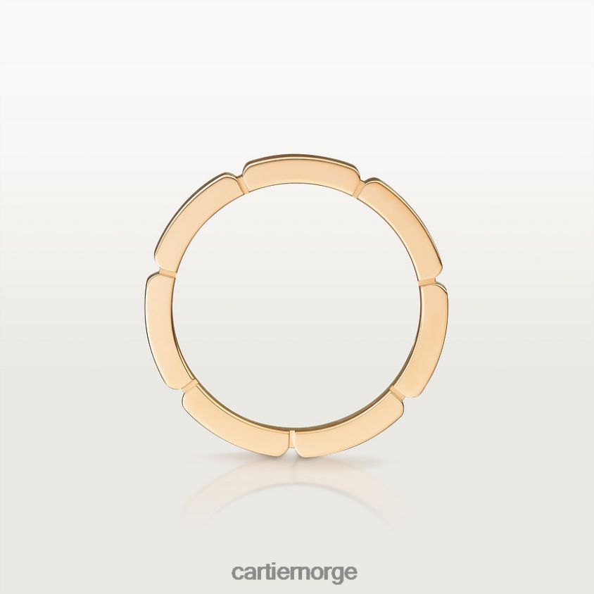smykker Cartier maillon panthere bryllup band gult gull F4466N149