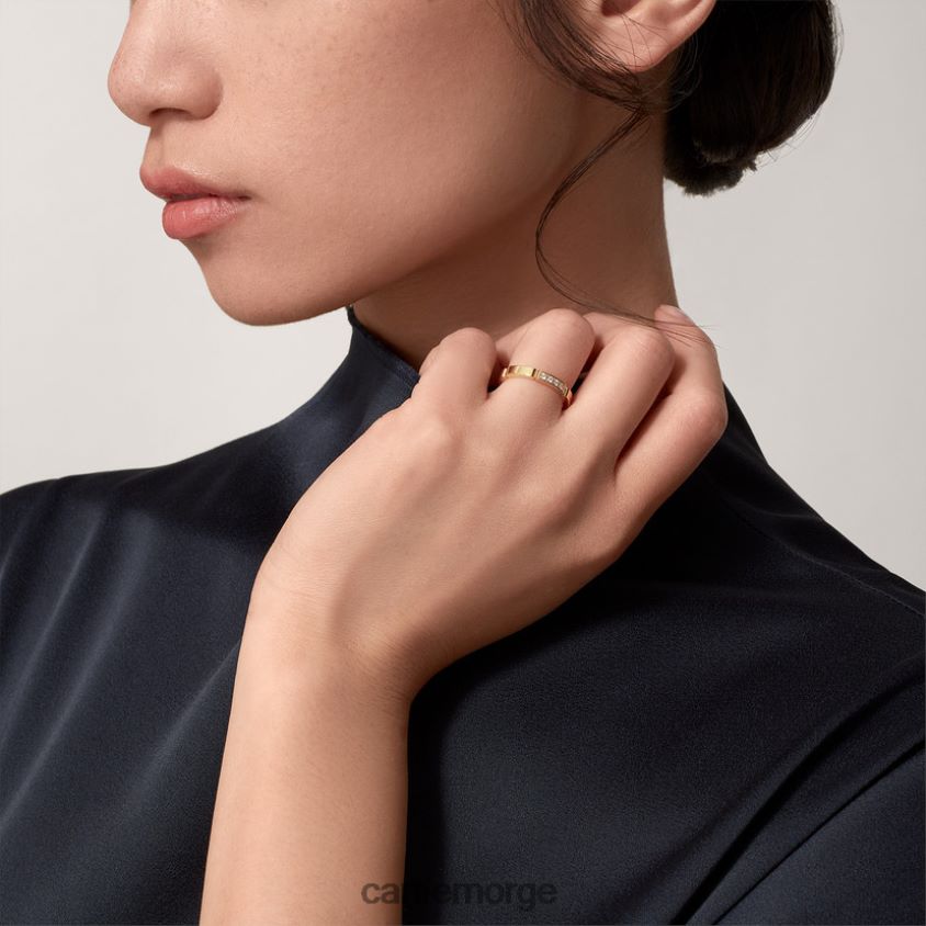 smykker Cartier maillon panthere bryllup band gult gull F4466N152