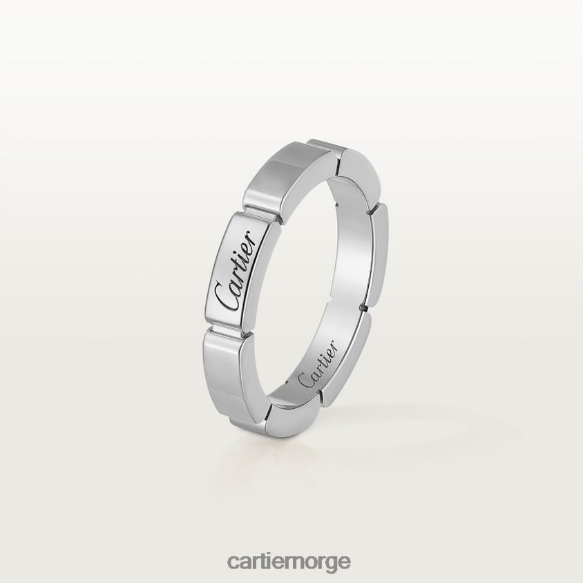 smykker Cartier maillon panthere bryllup band hvitt gull F4466N151