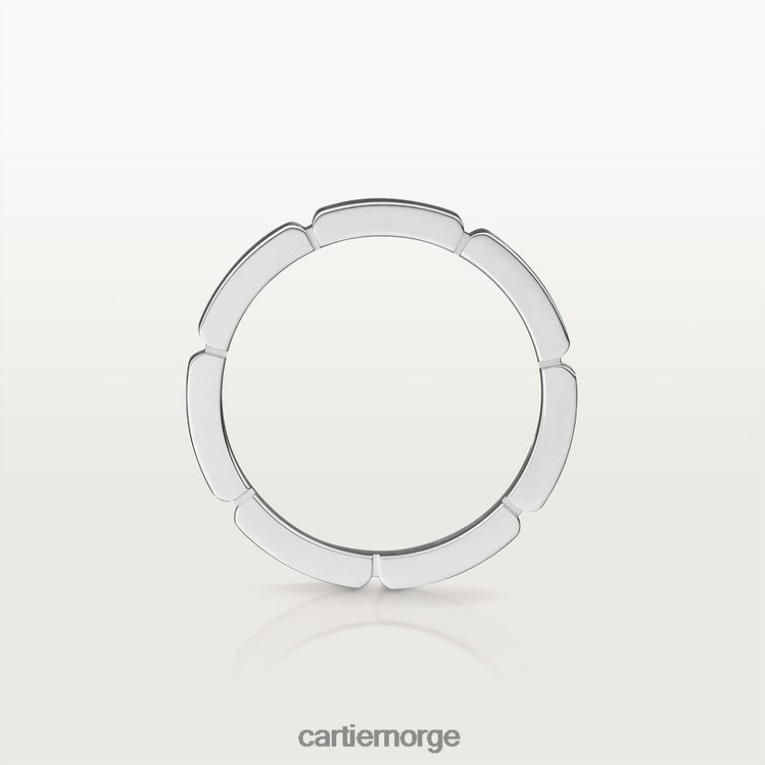 smykker Cartier maillon panthere bryllup band hvitt gull F4466N151