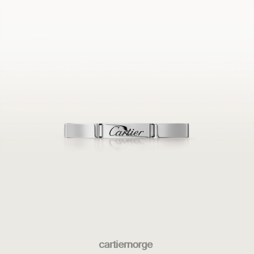 smykker Cartier maillon panthere bryllup band hvitt gull F4466N151
