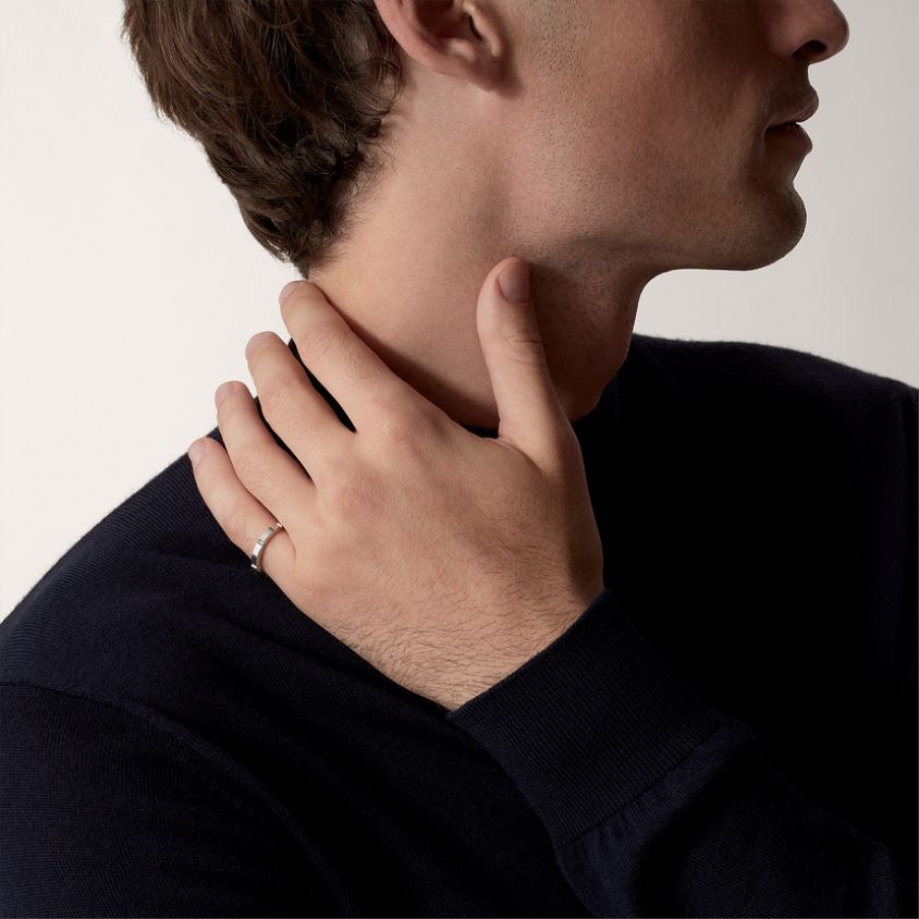 smykker Cartier maillon panthere bryllup band hvitt gull F4466N151