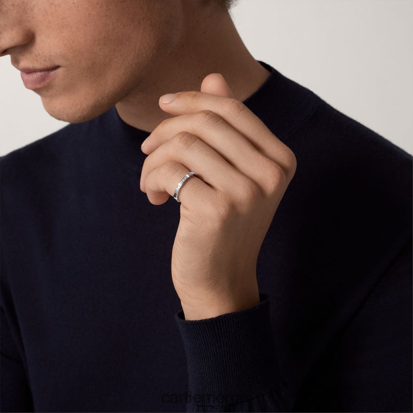 smykker Cartier maillon panthere bryllup band hvitt gull F4466N153