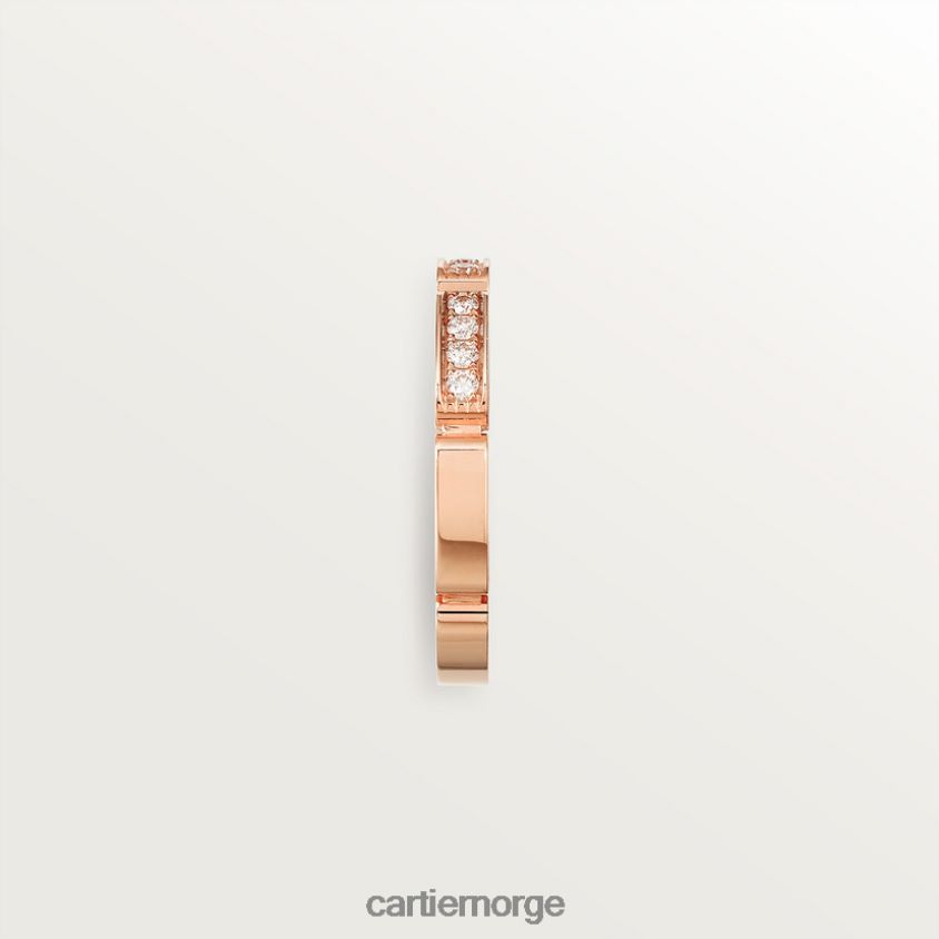 smykker Cartier maillon panthere giftering Rose gull F4466N132