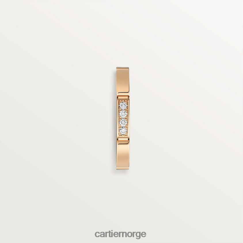 smykker Cartier maillon panthere giftering Rose gull F4466N135