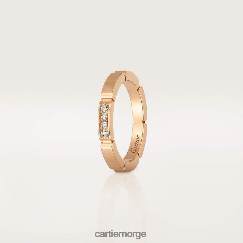 smykker Cartier maillon panthere giftering Rose gull F4466N135