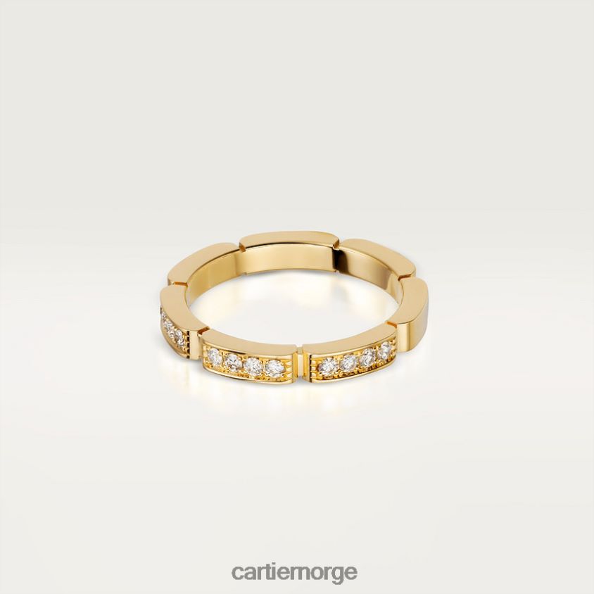 smykker Cartier maillon panthere giftering gult gull F4466N133