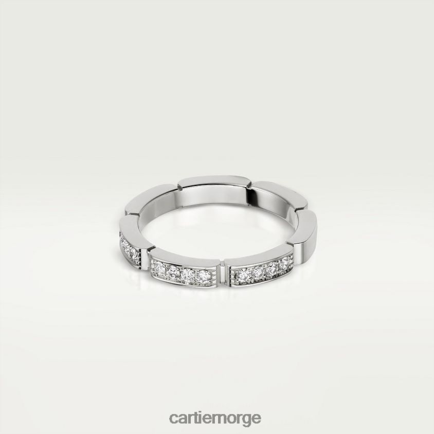 smykker Cartier maillon panthere giftering hvitt gull F4466N134