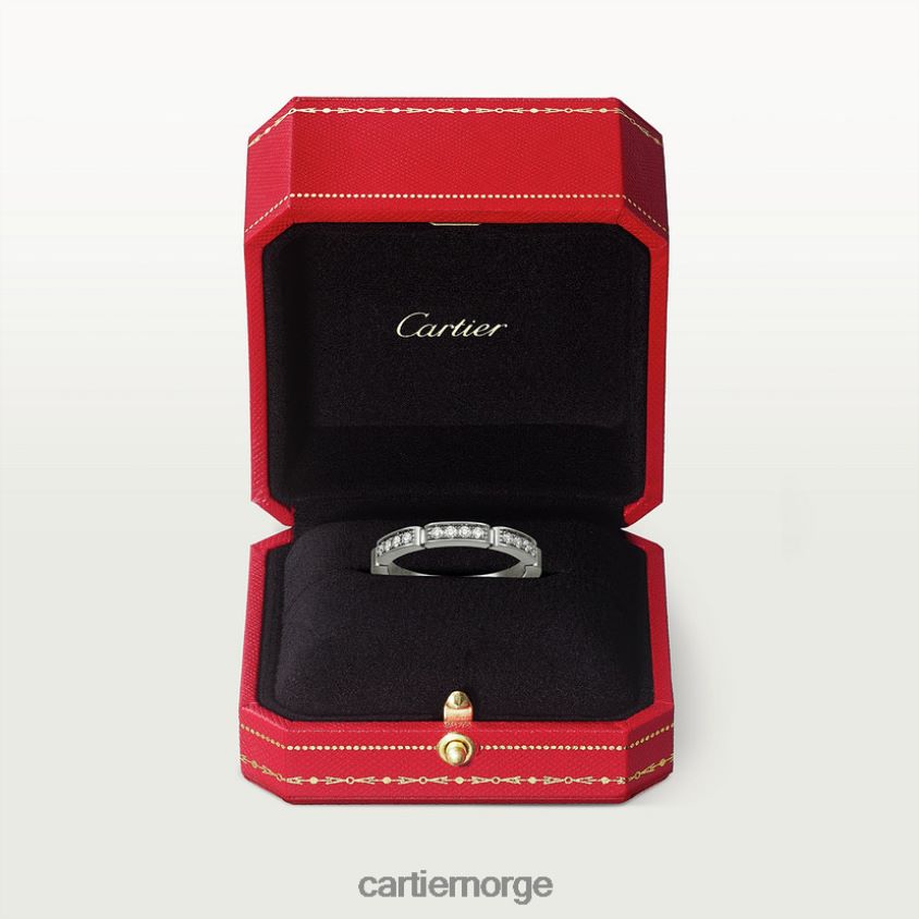 smykker Cartier maillon panthere giftering hvitt gull F4466N134