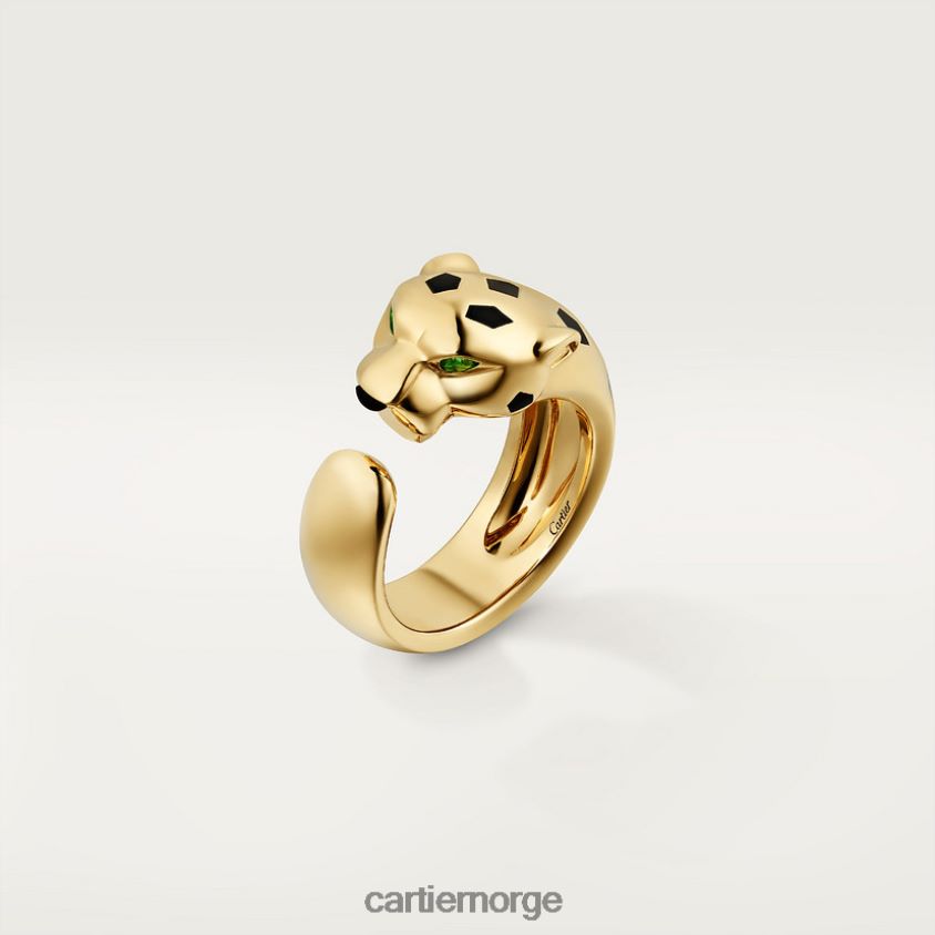smykker Cartier panterring gult gull F4466N67