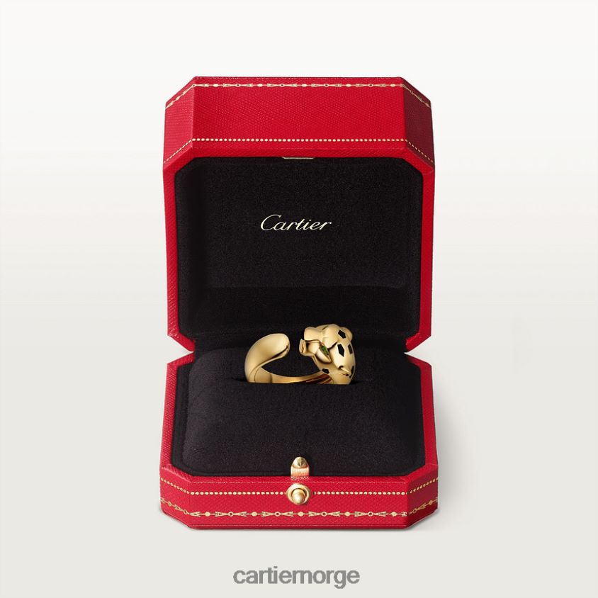 smykker Cartier panterring gult gull F4466N67