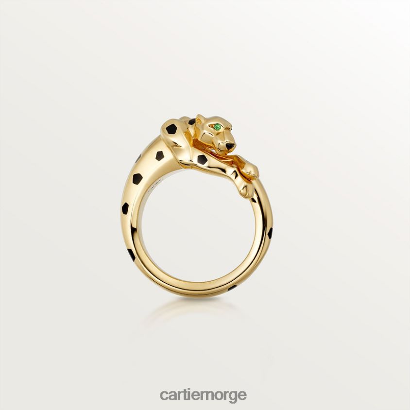 smykker Cartier panterring gult gull F4466N71