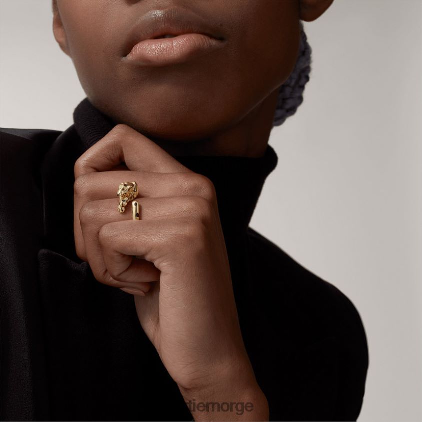 smykker Cartier panterring gult gull F4466N71