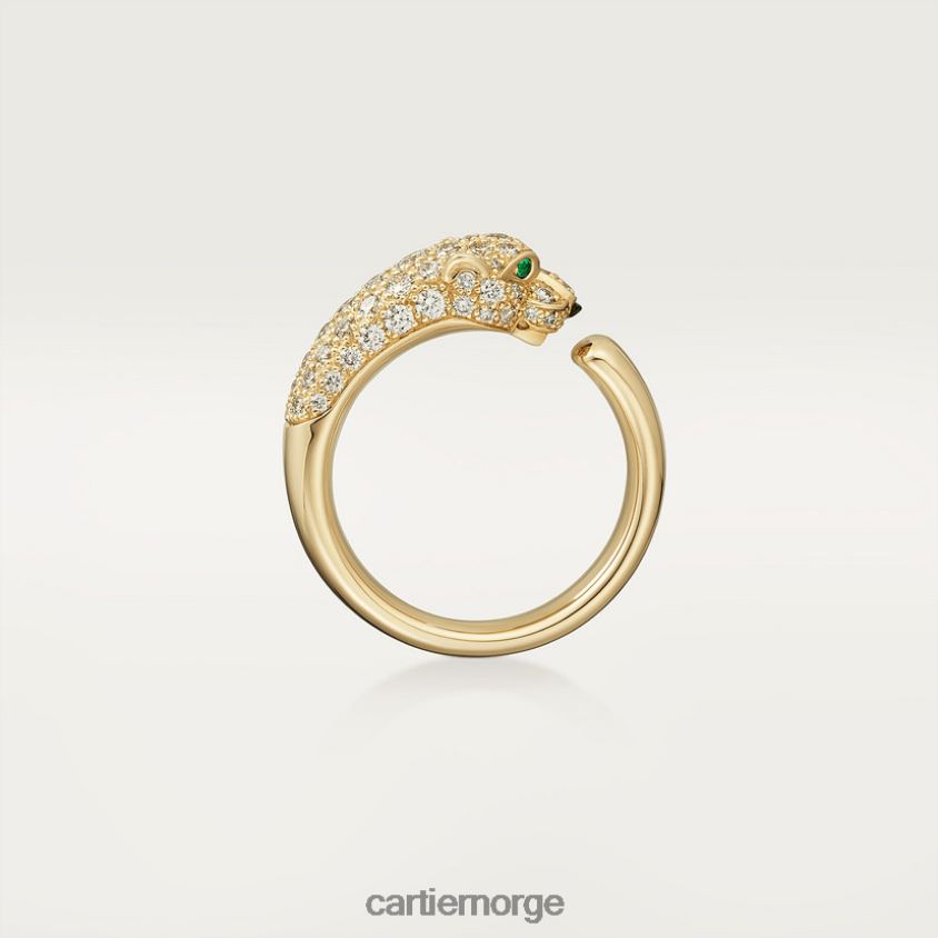 smykker Cartier panterring gult gull F4466N74