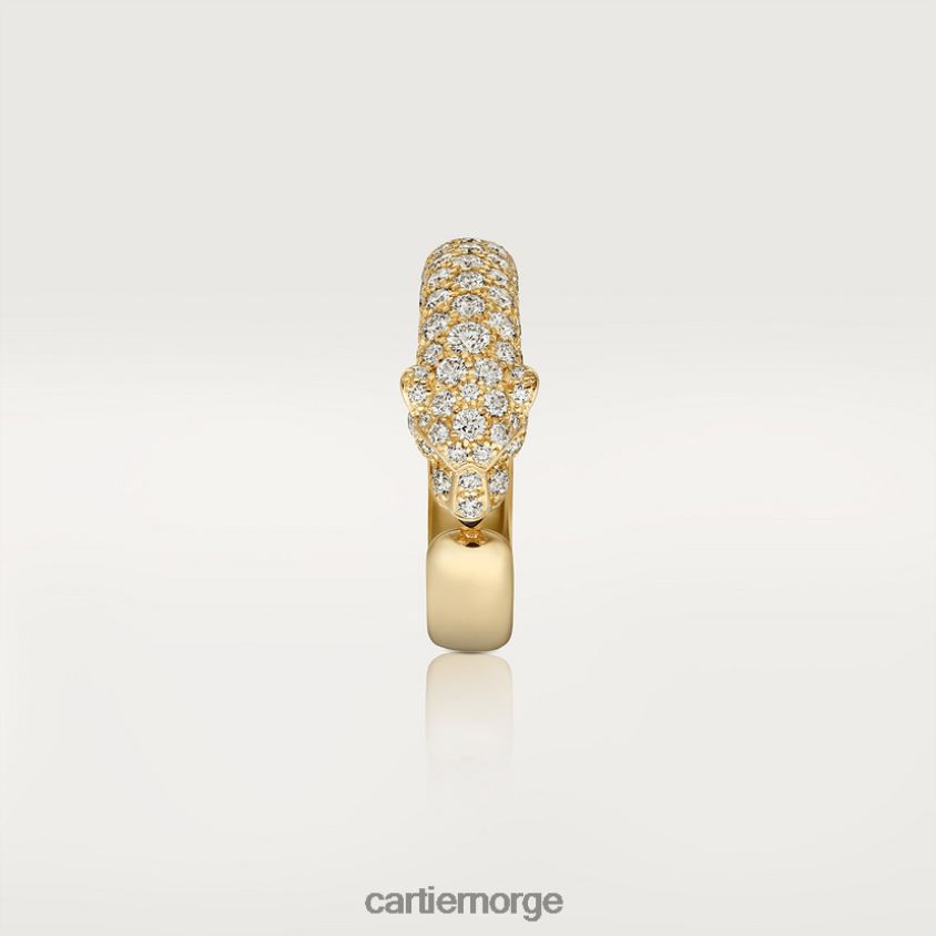smykker Cartier panterring gult gull F4466N74