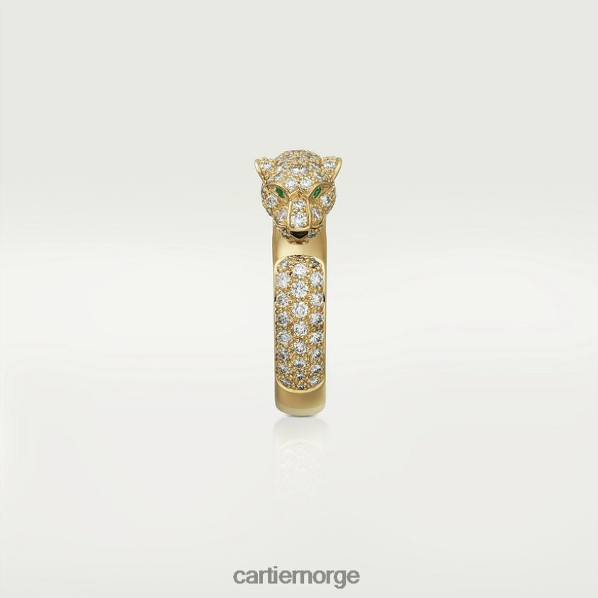 smykker Cartier panterring gult gull F4466N76
